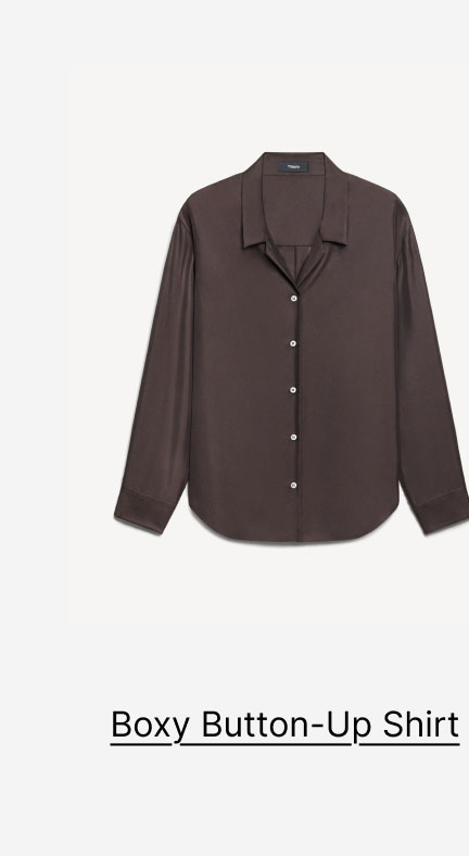 Boxy Button-Up Shirt