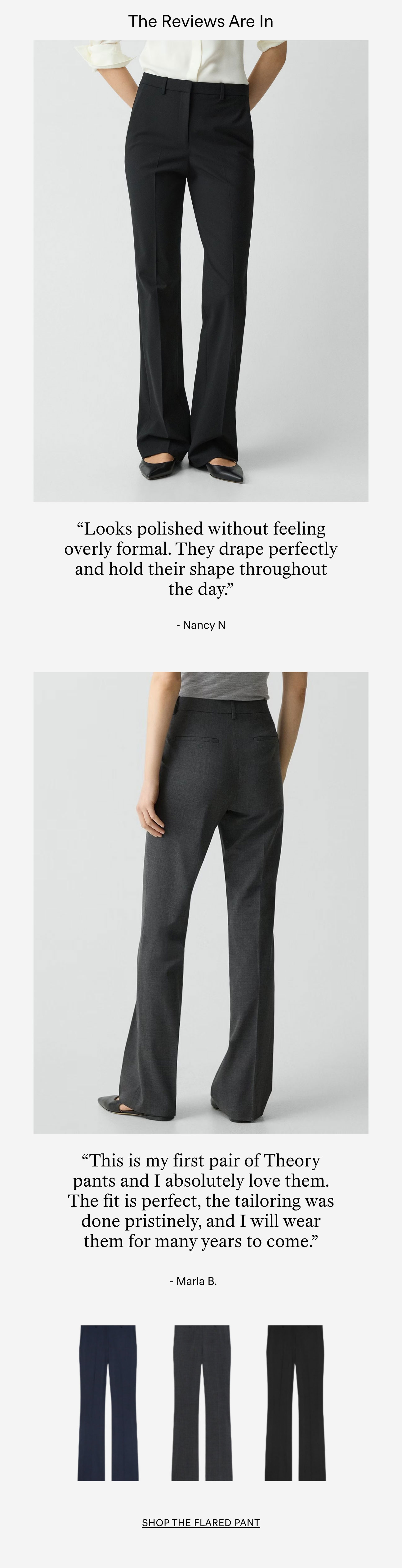 Shop The Flared Pant